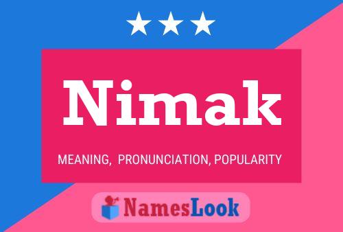 Nimak Name Poster