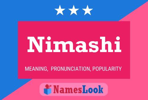 Nimashi Name Poster