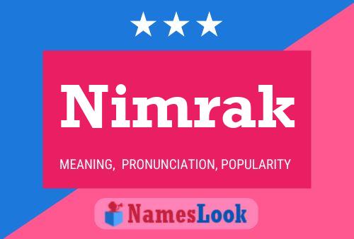 Nimrak Name Poster