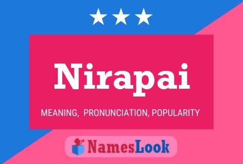 Nirapai Name Poster