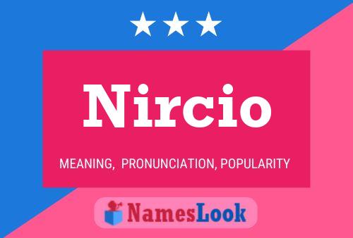 Nircio Name Poster