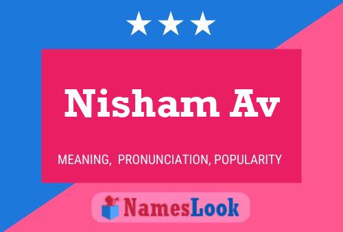 Nisham Av Name Poster