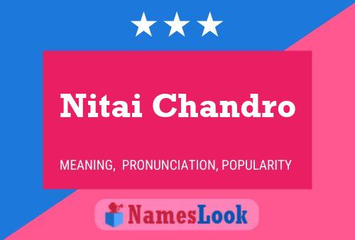 Nitai Chandro Name Poster