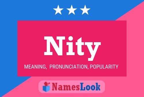 Nity Name Poster