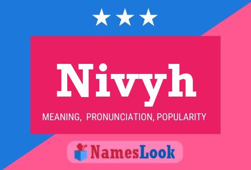 Nivyh Name Poster