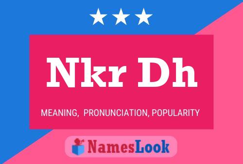 Nkr Dh Name Poster