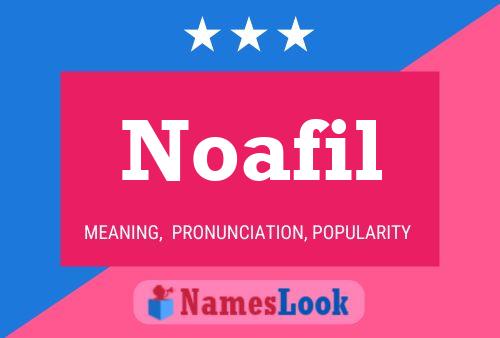 Noafil Name Poster