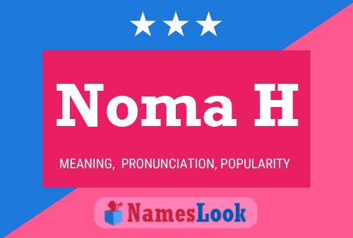 Noma H Name Poster