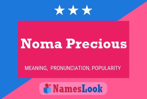 Noma Precious Name Poster