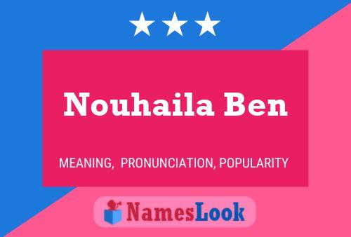 Nouhaila Ben Name Poster