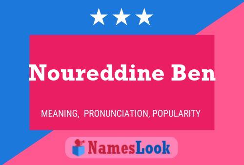 Noureddine Ben Name Poster