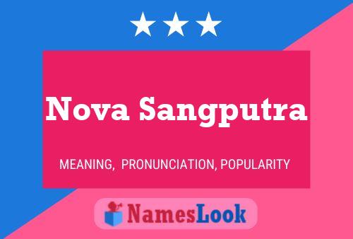 Nova Sangputra Name Poster