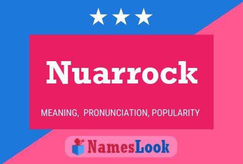 Nuarrock Name Poster