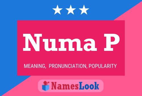 Numa P Name Poster