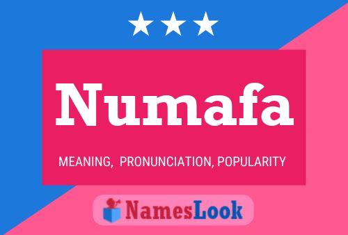 Numafa Name Poster