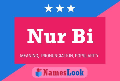 Nur Bi Name Poster