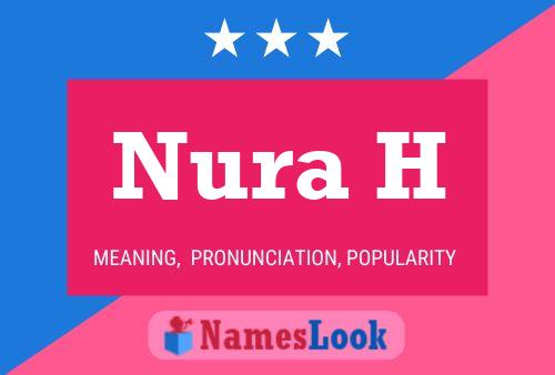 Nura H Name Poster