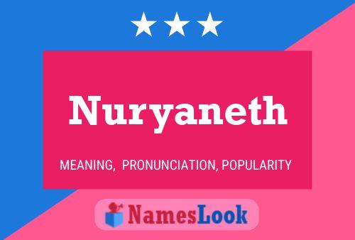 Nuryaneth Name Poster