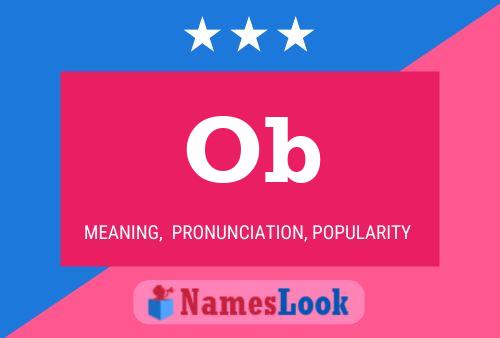 Ob Name Poster