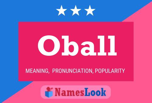 Oball Name Poster