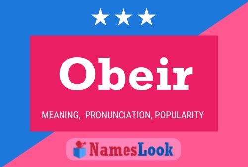 Obeir Name Poster