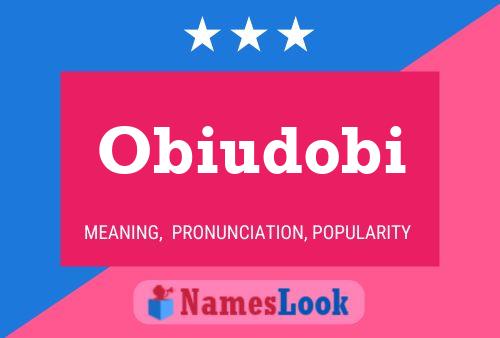 Obiudobi Name Poster