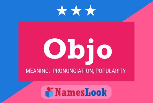 Objo Name Poster