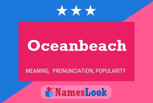 Oceanbeach Name Poster