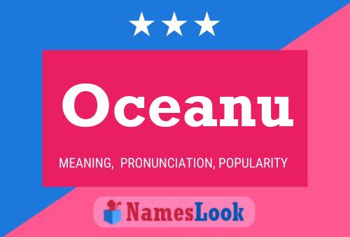 Oceanu Name Poster