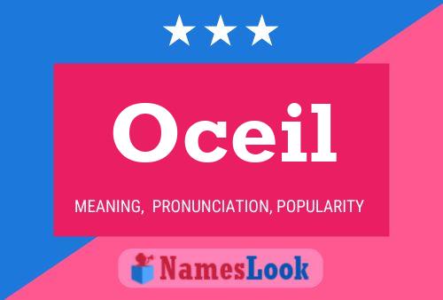 Oceil Name Poster