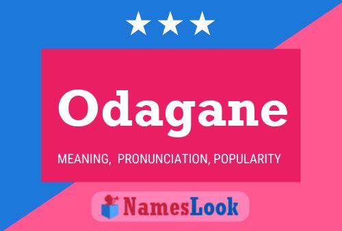 Odagane Name Poster