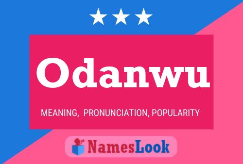 Odanwu Name Poster