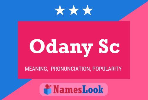 Odany Sc Name Poster