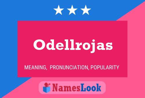 Odellrojas Name Poster