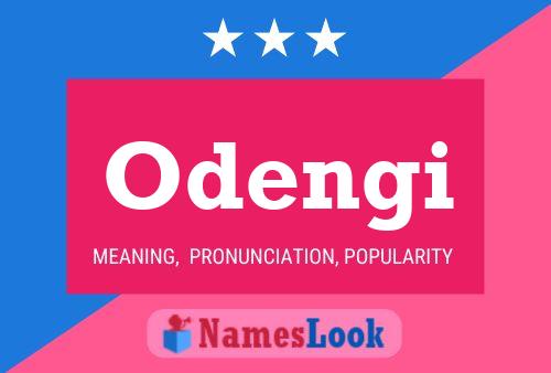 Odengi Name Poster