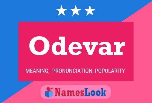 Odevar Name Poster