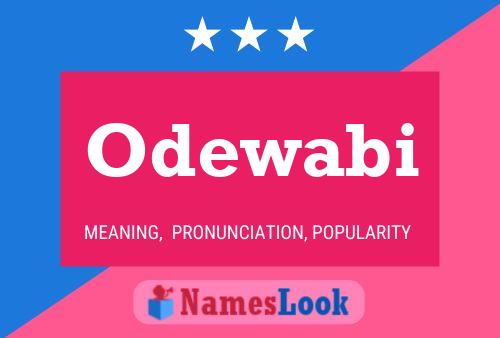 Odewabi Name Poster