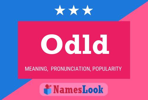 Odld Name Poster