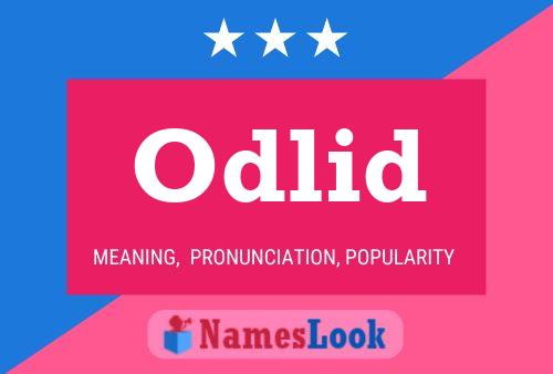 Odlid Name Poster