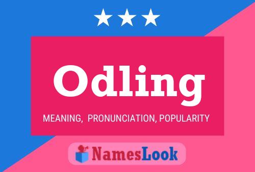 Odling Name Poster