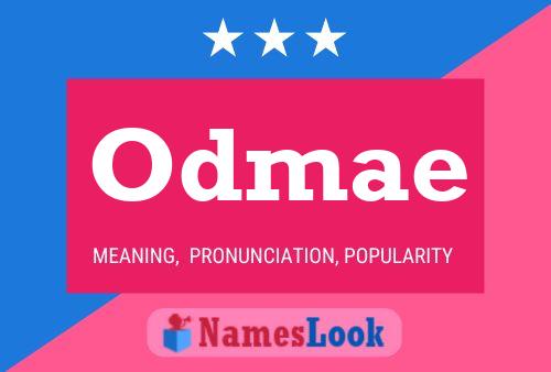 Odmae Name Poster