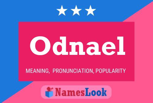 Odnael Name Poster