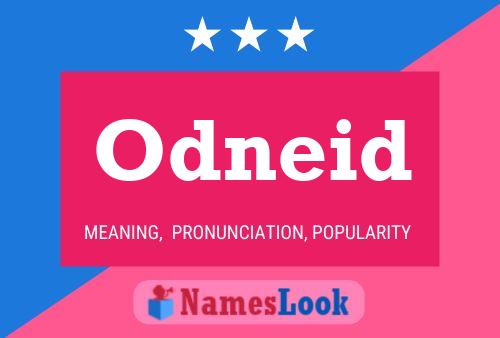 Odneid Name Poster