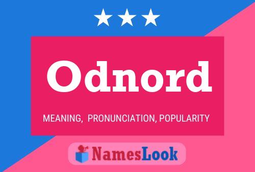 Odnord Name Poster