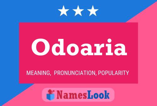 Odoaria Name Poster