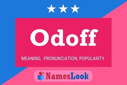 Odoff Name Poster