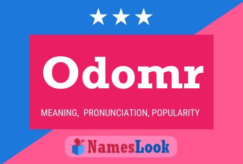 Odomr Name Poster