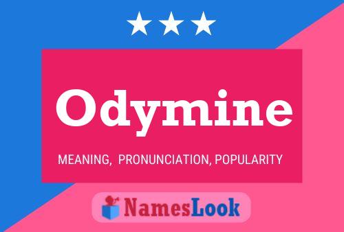 Odymine Name Poster