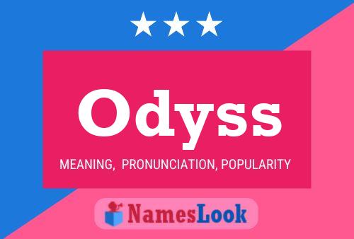 Odyss Name Poster