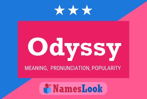 Odyssy Name Poster